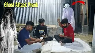 Scary ghost attack prank at night | Best viral prank pocong | by Mr Ghost Ltd