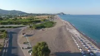 Afantou and the beautifull beach  in  4K