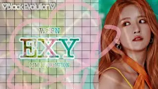 Exy (Wjsn) • Line Evolution (Until Last Sequence)
