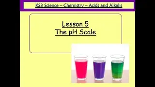 Year 7 - Chemistry - Lesson 5 - pH Scale