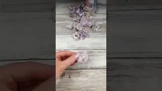 Quick No-Sew Fabric Flowers #scrapfabric