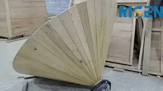 outdoor playground robinia wood roof processing