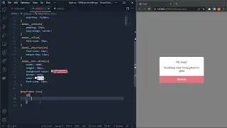 100 Days CSS Challenge Day #6 | Code With Marish😎 |  Modal Popup using HTML CSS & Javascript
