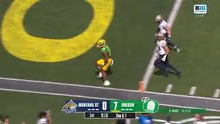 Dante Moore TD pass vs Montana State