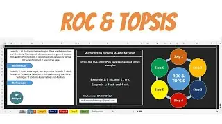 Multi-Criteria Decision Making in Excel | ROC & TOPSIS Examples with Macros