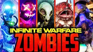 All IW ZOMBIES EASTER EGGS SPEEDRUN!⭐SUPER EE!⭐⭐(Call of Duty: Black Ops 6 Challenge)