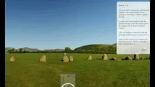 Cardinal Points map and compass navigation training Lesson 1