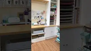 CRAFT ROOM Tour | My new Craft room #craftroom #roomtour #hometour #shorts #roommakeover