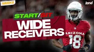 Week 2 Wide Receivers To START and SIT! (every matchup)