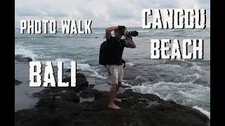 Take the Ultimate Bali Photo Walk with Me! 🌅✨ Canggu Beach Adventure - Featuring Mini 4 Pro Drone