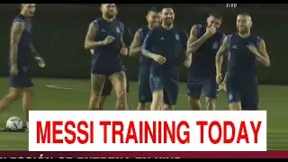 Lionel Messi Training BEFORE FACING Australia | Argentina | WORLD CUP 2022 | ROUND OF 16