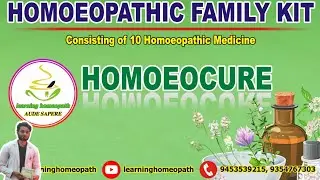 |Homoeopathic family kit unveiling | 10 Essential Medicines  | Homoeocure 