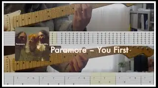 paramore - you first guitars cover w/tabs