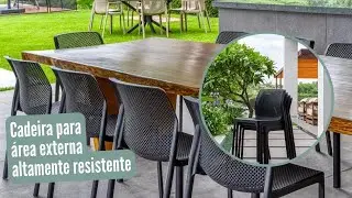 Cadeira para área externa altamente resistente | Fratelli House