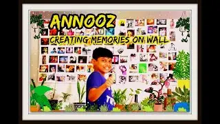 photo collage on wall ideas || photo display ideas ||