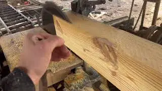 Corley Circle Sawmill! Old school, hard work!