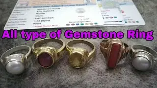 All type of Gemstone Ring ( kudwal Gems Manufacturing unit )