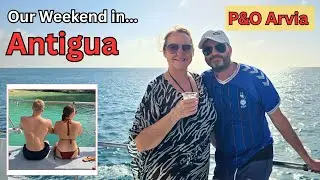 Antigua Cruise Port & AMAZING Catamaran Trip on P&O Arvia