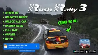 Rush Rally 3 Mod Unlimited Money, Unlocked All Cars-Mod & map. Apk No Pw MediafireTerbaru 2025 !!!