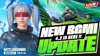 BGMI 4.2 🔴 LIVE  WITH TEAMCODE  New Update + Intense Fights |  @BattlegroundsMobile_IN #bgmilive