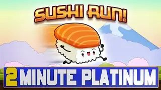 Sushi Run Platinum walkthrough | Easy 2 Minute Platinum Game PS4, PS5