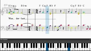 Wanderlust by Paul McCartney - Easy piano tutorials with sheetmusic