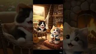 Mike & Tom's Country Song Duet!】　#Shorts　#cat #countryfolkdramatic #cute