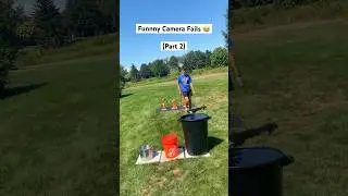 Funny Camera Fails&hellip;  😂 (Part 2) #carsonhockey #trickshots #fails