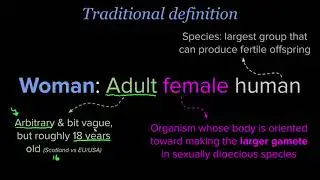 Is your definition of woman good?