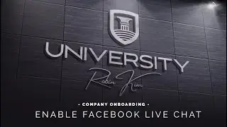 Enable FB live chat