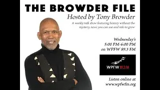 WPFW & Browder File Show Spring Membership Pledge Promo