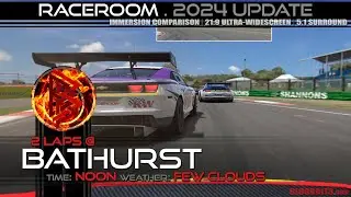 2 Laps @ Bathurst - Noon Few Clouds: RACEROOM.2024 UPDATE [RE3] [PC]