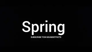 Spring - Sound Effect | Non copyright sound effects | Feesou