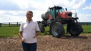 Повний огляд самохідного обприскувача Massey Ferguson 9335