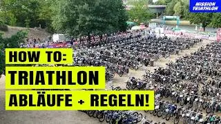 Wie geht Triathlon? 🤔 - Ablauf detailliert erklärt!