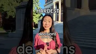 As a 3rd year Harvard Pre-Med student, I just made the hardest decision of my life.