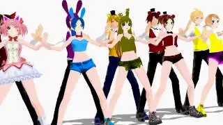 MMD FNAF - Little apple(Test model)