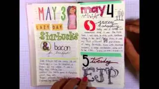 Introducing My Fauxbonichi | Daily Creative Journal Flip Through