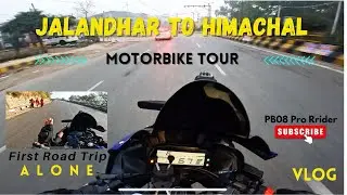 &ldquo;Jalandhar to Himachal&rdquo; lk saal bad😍&rdquo;first road Trip Alone&rdquo;🔥&rdquo;Morning Ride in Winter&hellip;🥶