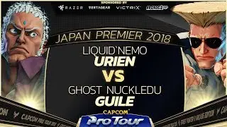 Liquid`Nemo (Urien) vs Ghost NuckleDu (Guile) - Japan Premier Top 8 - CPT 2018