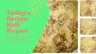 Nalli biryani recipy by cooking with spices |Beef nalli biryani |Mezedar nalli biryani |Beef nalli b