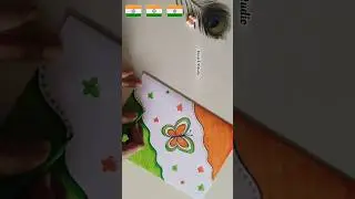 💕🥳Easy & Beautiful Happy Republic Day Card Drawing 🇮🇳🎊 #india #republicday #shorts #viral #trending