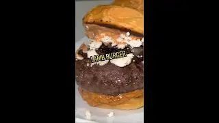 LAMB BURGER W/ HARISSA AIOLI | MUHAMMED THE EGYPTIAN COOK