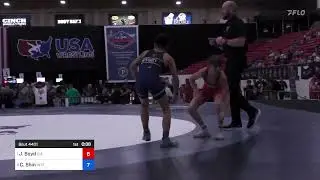 44 Kg Cons Semis - Jensen Boyd, CIA Wrestling Vs Carter Shin, Integrity Wrestling Club 68a8