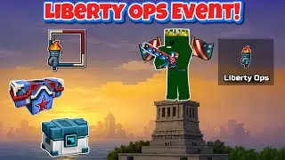 Finishing the new Liberty Ops event in Pixel Gun 3D