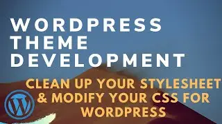 Clean Up Your Stylesheet & Modify Your CSS for WordPress