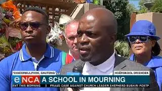 A school in mourning