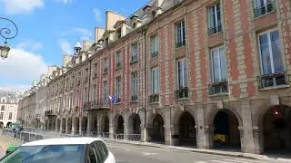 5K video. Paris, France. Maison (House) de Victor Hugo + Place des Vosges.