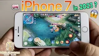 Mobile Legends: Bang Bang Gameplay on iPhone 7 in 2023? (MAX SETTINGS) | PLAYABLE KAYA??