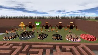Surviving Unlimited Abunga Nextbot | Extreme GMod Maze Chase